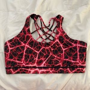 ✨🔥 CVG Rage Red Sports Bra M